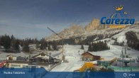 Archiv Foto Webcam Carezza: Talstation Paolina 14:00