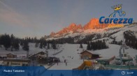 Archived image Webcam Carezza: Paolina Base Station 00:00