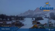 Archived image Webcam Carezza: Paolina Base Station 18:00