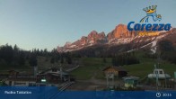 Archived image Webcam Carezza: Paolina Base Station 02:00