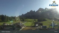 Archiv Foto Webcam Carezza: Talstation Paolina 07:00