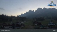 Archiv Foto Webcam Carezza: Talstation Paolina 04:00