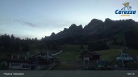 Archived image Webcam Carezza: Paolina Base Station 04:00