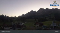 Archiv Foto Webcam Carezza: Talstation Paolina 04:00