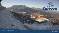 Archived image Webcam Carezza: Mountain hut &#34;Kölner Hütte&#34; 08:00