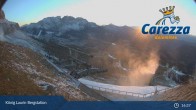 Archived image Webcam Carezza: Mountain hut &#34;Kölner Hütte&#34; 16:00