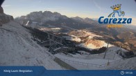 Archived image Webcam Carezza: Mountain hut &#34;Kölner Hütte&#34; 08:00