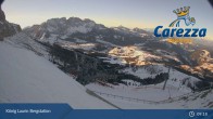 Archived image Webcam Carezza: Mountain hut &#34;Kölner Hütte&#34; 08:00