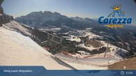 Archiv Foto Webcam Carezza: Kölner Hütte und Bergstation König Laurin 12:00