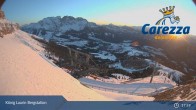 Archived image Webcam Carezza: Mountain hut &#34;Kölner Hütte&#34; 00:00