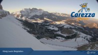 Archived image Webcam Carezza: Mountain hut &#34;Kölner Hütte&#34; 07:00