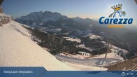 Archived image Webcam Carezza: Mountain hut &#34;Kölner Hütte&#34; 16:00