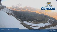 Archived image Webcam Carezza: Mountain hut &#34;Kölner Hütte&#34; 07:00