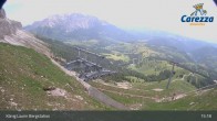 Archiv Foto Webcam Carezza: Kölner Hütte und Bergstation König Laurin 14:00