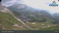 Archiv Foto Webcam Carezza: Kölner Hütte und Bergstation König Laurin 16:00