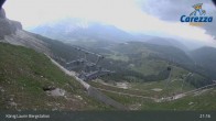 Archiv Foto Webcam Carezza: Kölner Hütte und Bergstation König Laurin 20:00