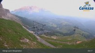 Archiv Foto Webcam Carezza: Kölner Hütte und Bergstation König Laurin 04:00