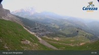 Archiv Foto Webcam Carezza: Kölner Hütte und Bergstation König Laurin 06:00