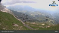 Archiv Foto Webcam Carezza: Kölner Hütte und Bergstation König Laurin 12:00