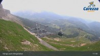 Archiv Foto Webcam Carezza: Kölner Hütte und Bergstation König Laurin 16:00