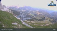 Archiv Foto Webcam Carezza: Kölner Hütte und Bergstation König Laurin 04:00