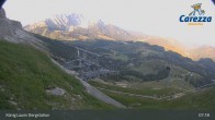 Archiv Foto Webcam Carezza: Kölner Hütte und Bergstation König Laurin 06:00