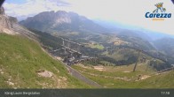 Archiv Foto Webcam Carezza: Kölner Hütte und Bergstation König Laurin 16:00