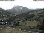 Archiv Foto Webcam Villnöss: Blick auf St. Peter und den Ruefen 19:00