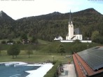 Archived image Webcam Kreuth - Church St. Leonhard 09:00