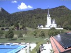 Archived image Webcam Kreuth - Church St. Leonhard 09:00