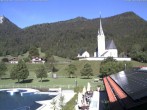 Archiv Foto Webcam Kreuth - Kirche St. Leonhard 08:00