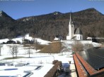 Archiv Foto Webcam Kreuth - Kirche St. Leonhard 09:00