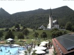 Archiv Foto Webcam Kreuth - Kirche St. Leonhard 13:00