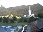 Archiv Foto Webcam Kreuth - Kirche St. Leonhard 06:00