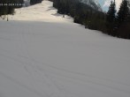 Archived image Webcam Spieserlifte Unterjoch View of the ski run 17:00