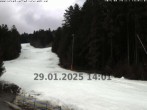 Archiv Foto Webcam St. Englmar: Pröller Pisten 13:00