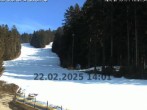 Archiv Foto Webcam St. Englmar: Pröller Pisten 13:00