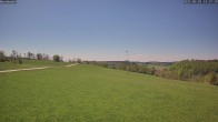 Archived image Webcam View of the ski run from the lift 13:00