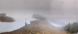 Archived image Webcam Notre Dame de Bellecombe - Top station chairlift Ban Rouge 09:00