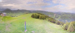 Archiv Foto Webcam Notre Dame de Bellecombe - Bergstation Sessellift Ban Rouge 07:00