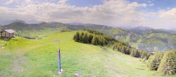 Archiv Foto Webcam Notre Dame de Bellecombe - Bergstation Sessellift Ban Rouge 09:00
