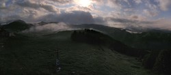 Archived image Webcam Notre Dame de Bellecombe - Top station chairlift Ban Rouge 03:00