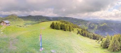 Archived image Webcam Notre Dame de Bellecombe - Top station chairlift Ban Rouge 15:00