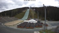 Archived image Webcam Ski Jumping Venue at Vogtland Arena 15:00