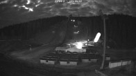 Archived image Webcam Ski Jumping Venue at Vogtland Arena 23:00