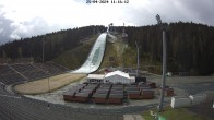 Archiv Foto Webcam Klingenthal: Skisprunganlage Vogtland Arena 11:00