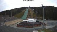 Archiv Foto Webcam Klingenthal: Skisprunganlage Vogtland Arena 06:00