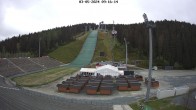 Archiv Foto Webcam Klingenthal: Skisprunganlage Vogtland Arena 09:00