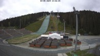 Archiv Foto Webcam Klingenthal: Skisprunganlage Vogtland Arena 13:00