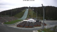Archived image Webcam Ski Jumping Venue at Vogtland Arena 11:00